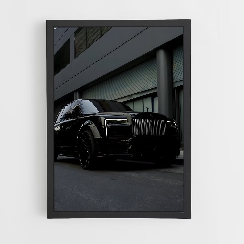 Poster Black Badge Cullinan éblouissant – affiche Rolls-Royce (vue 2)